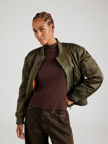 Champion Authentic Athletic ApparelPrijelazna jakna - zelena boja: prednji dio