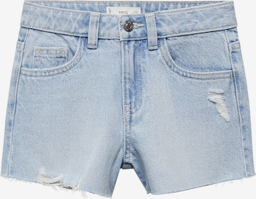 MANGO KIDS Regular Jeans 'ISA' i blå: framsida