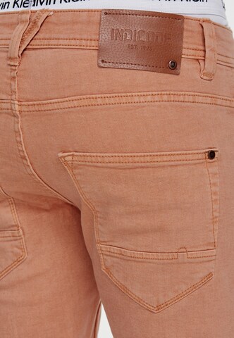 Coupe slim Jean 'Woods' INDICODE JEANS en orange