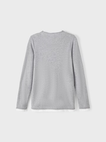 NAME IT - Pullover 'Larami' em cinzento