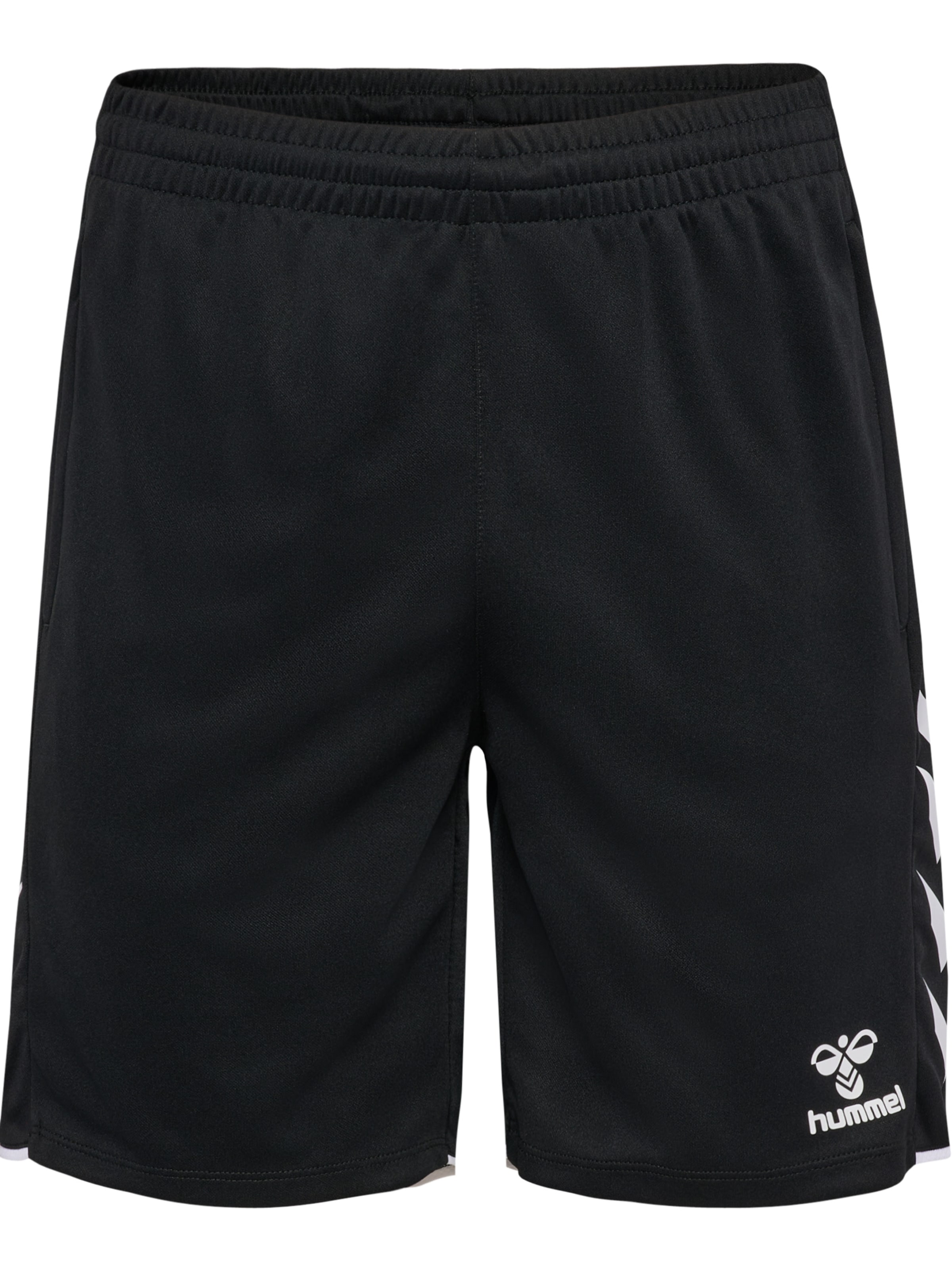 Hummel Regular Sports trousers in Black: front