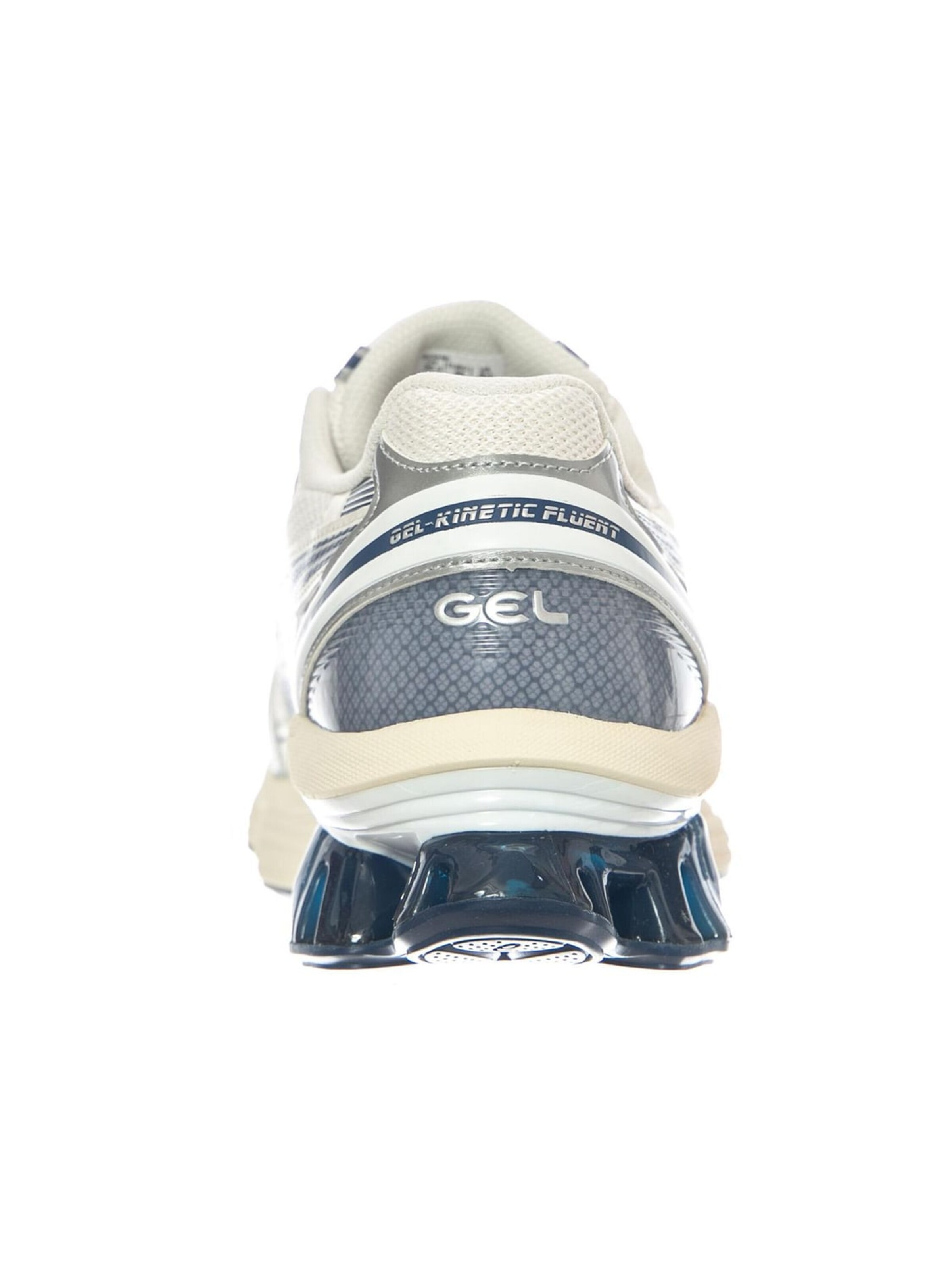 Chaussure de sport à lacets 'Gel-Kinetic Fluent' ASICS en blanc