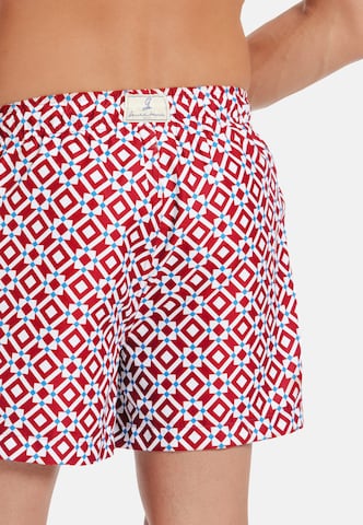 Gassa d'Amante Zwemshorts 'Taormina' in Rood