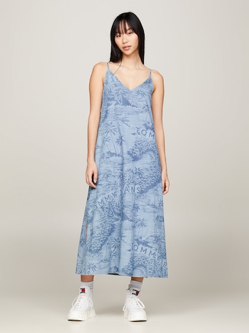 Robe d’été Tommy Jeans en bleu : devant