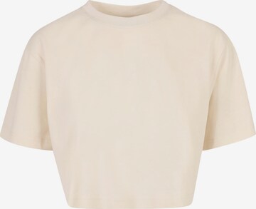 T-shirt Urban Classics en beige : devant