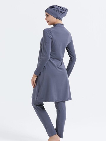 C&City Hijab Badeanzug in Grau