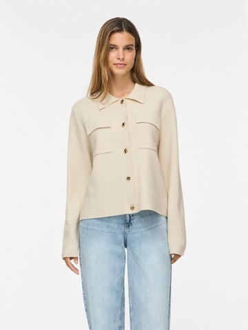 Giacchetta 'GABE' di VILA in beige: frontale