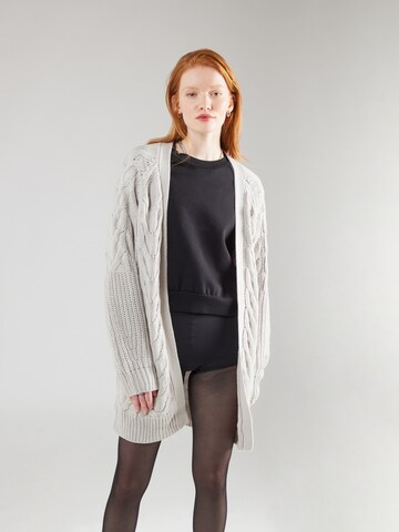 BRAVE SOUL Knit cardigan in Grey: front