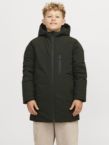 Jack & Jones Junior Mantel in Grün: Vorderseite