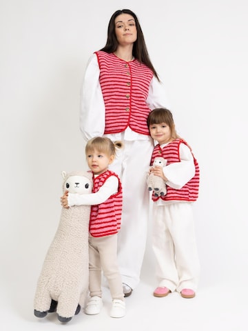 BROKE + SCHÖN Vest 'Teddy' in Pink