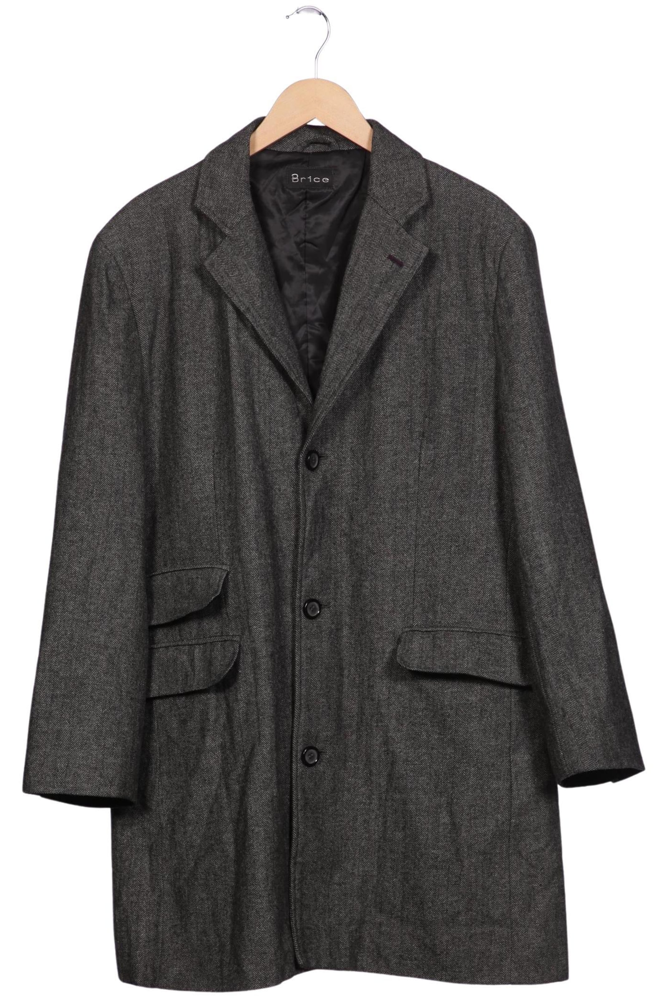 Brice Mantel XXL in Grau: Vorderseite