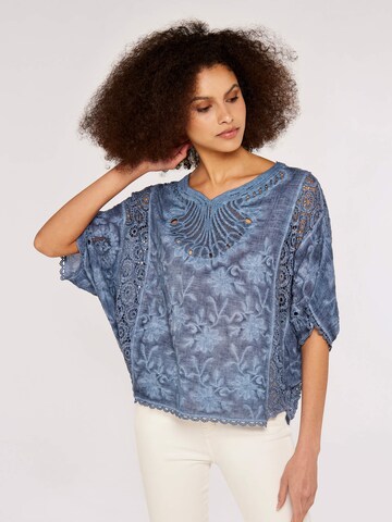 Apricot Blouse in Blauw