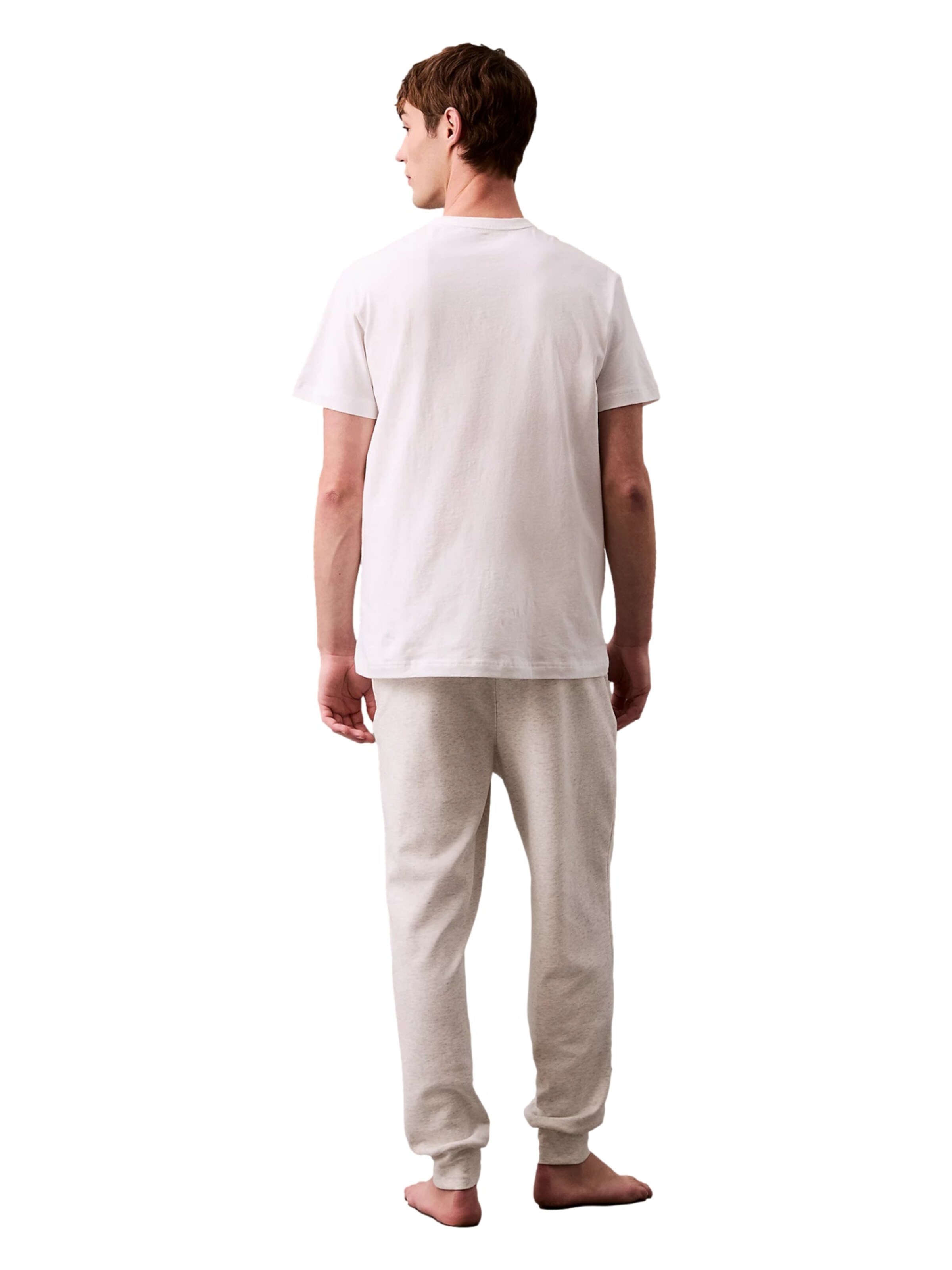 Regular Pantalon de sport Calvin Klein en gris