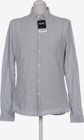 Asos Button Up Shirt in M in Blue: front