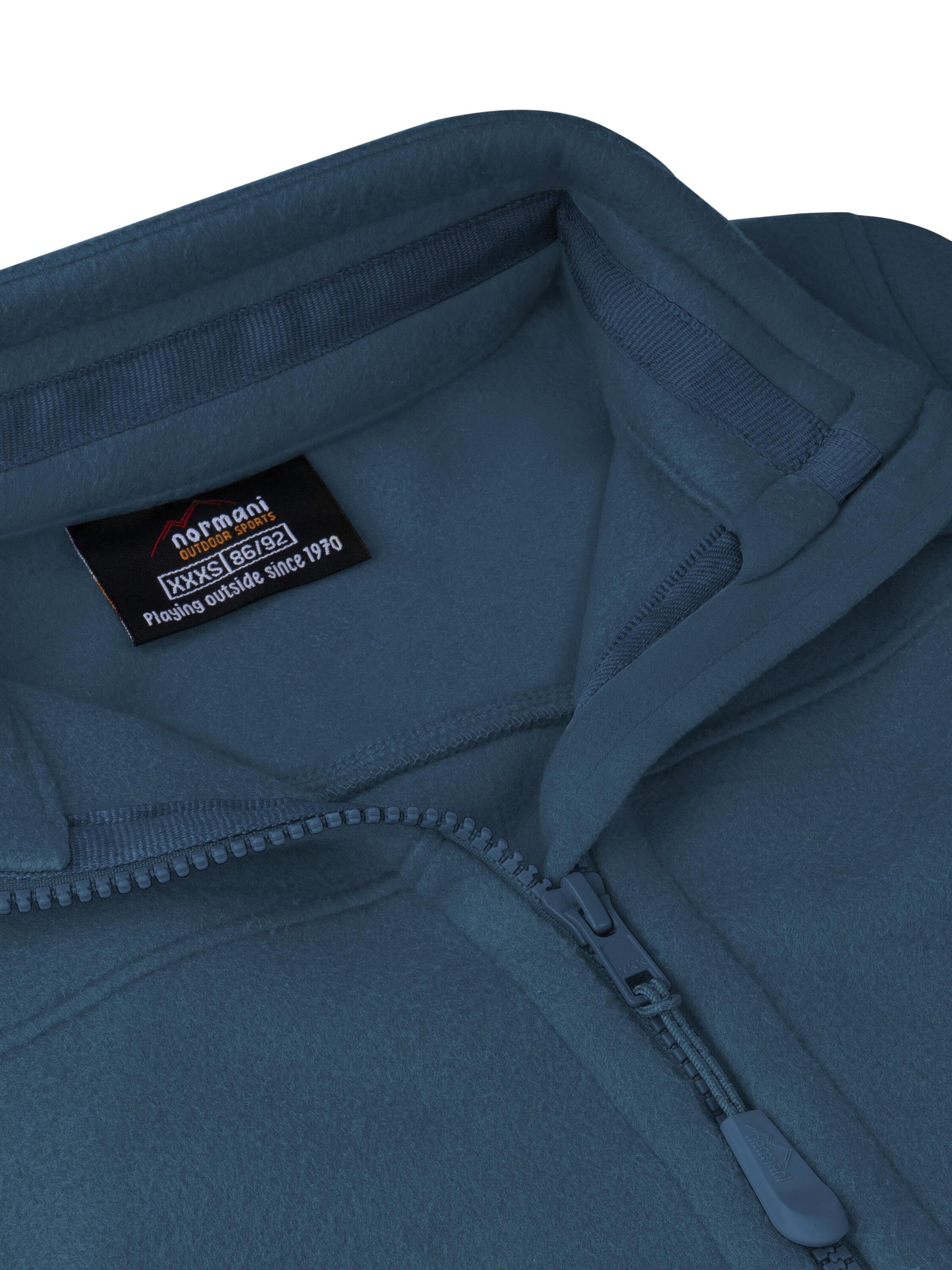 Veste en polaire normani en bleu