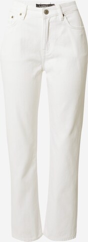 Lauren Ralph Laurenregular Traperice - bijela boja: prednji dio