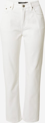 Lauren Ralph Lauren Regular Jeans in Wit: voorkant