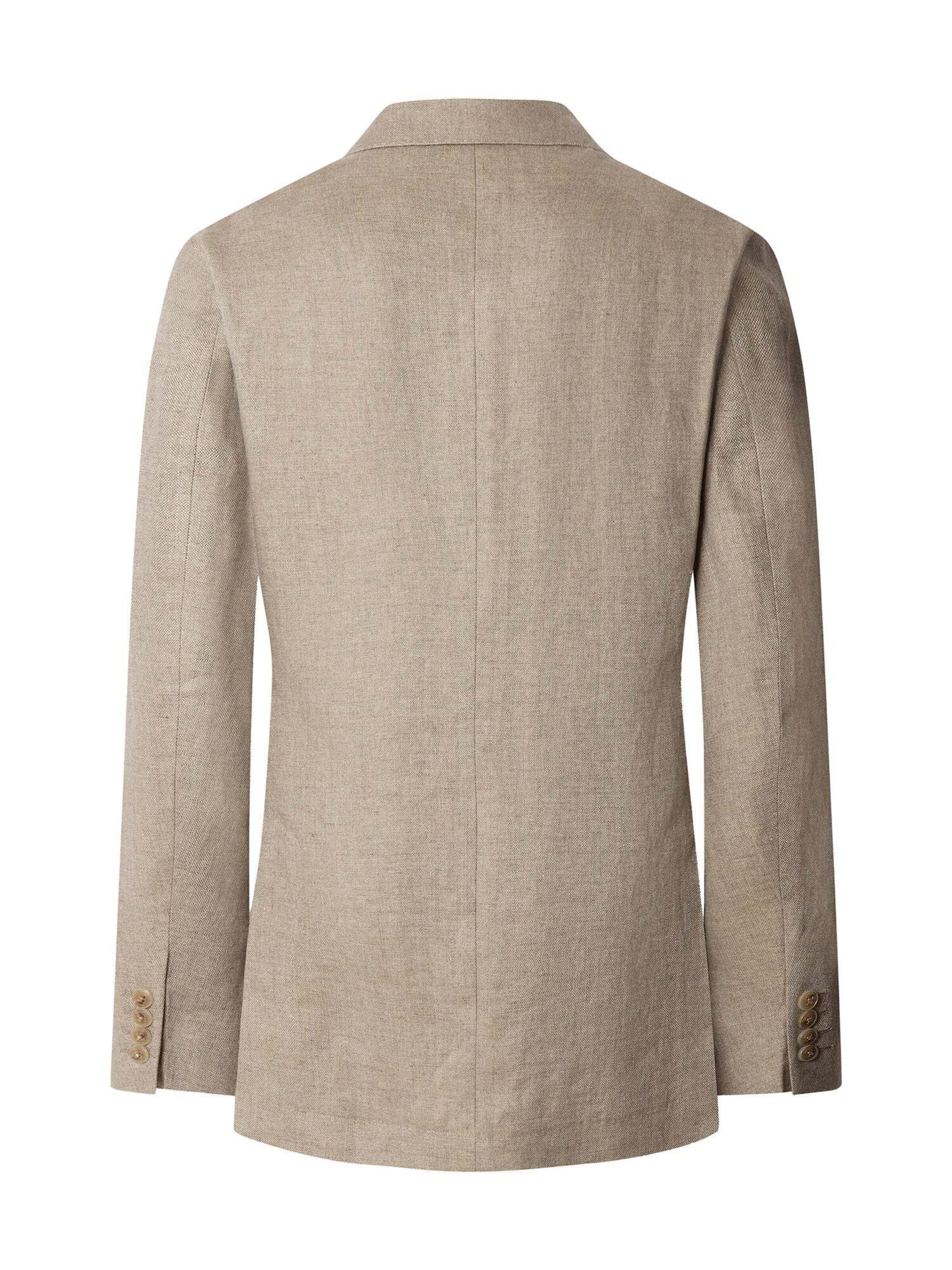 Hackett London Regular Fit Sakko 'DELAVE HOPSACK' in Beige