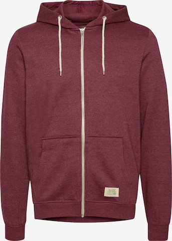 BLEND Bluza rozpinana 'Noah' w kolorze czerwony: przód