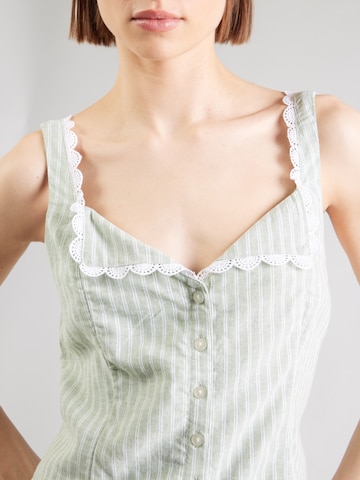 Camicia da donna di Abercrombie & Fitch in verde