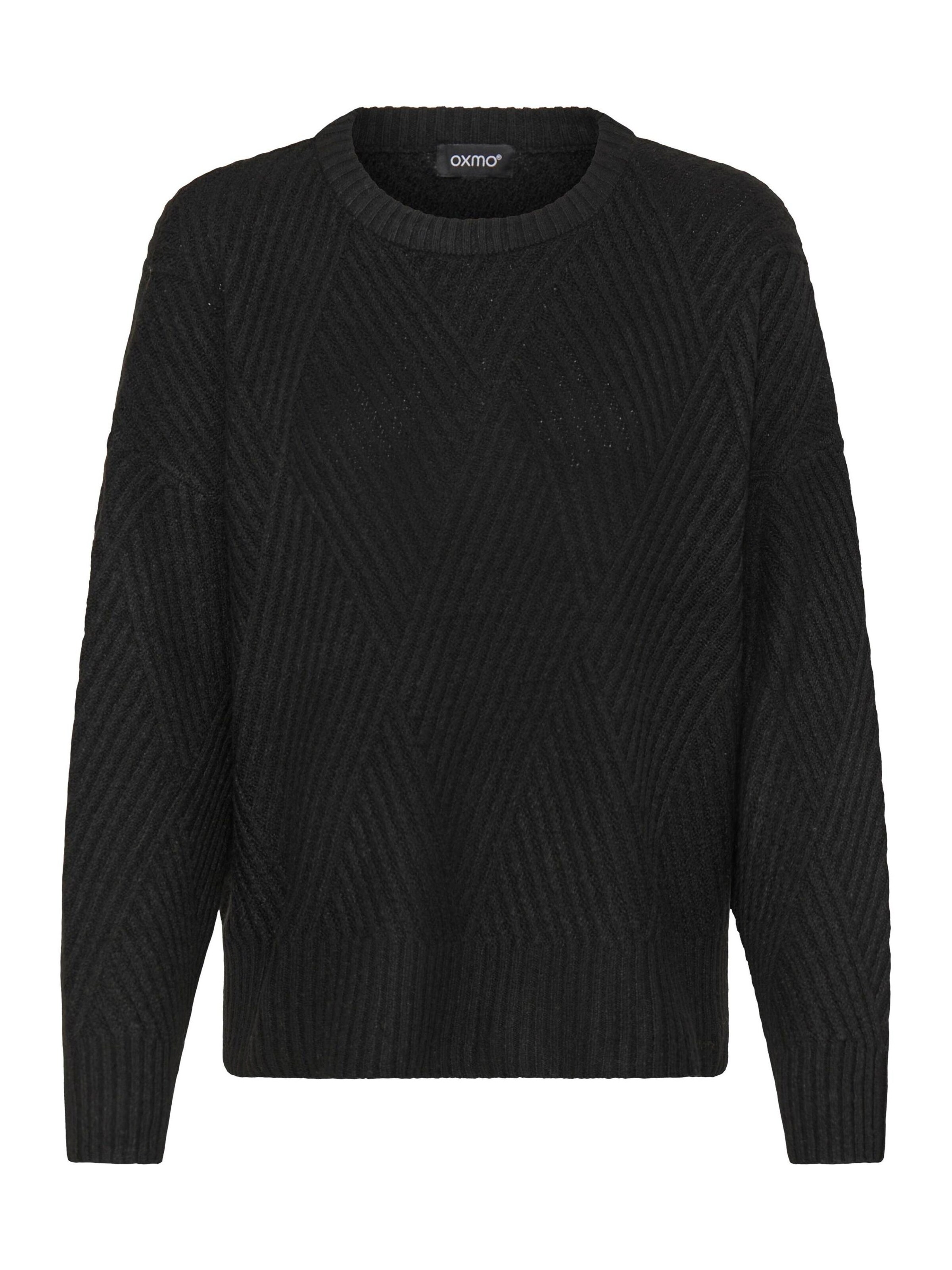 Oxmo - Pullover ' OXIBOMMA ' em preto: frente