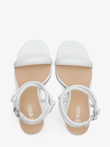 Estro Sandale '2276-5'‌‌‌‌‌‌‌ in Weiß