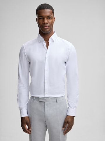 Coupe slim Chemise business 'Stan' STRELLSON en blanc : devant