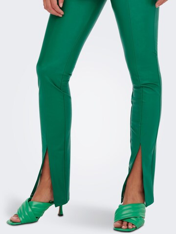 ONLY Slim fit Leggings 'Papaya' in Green
