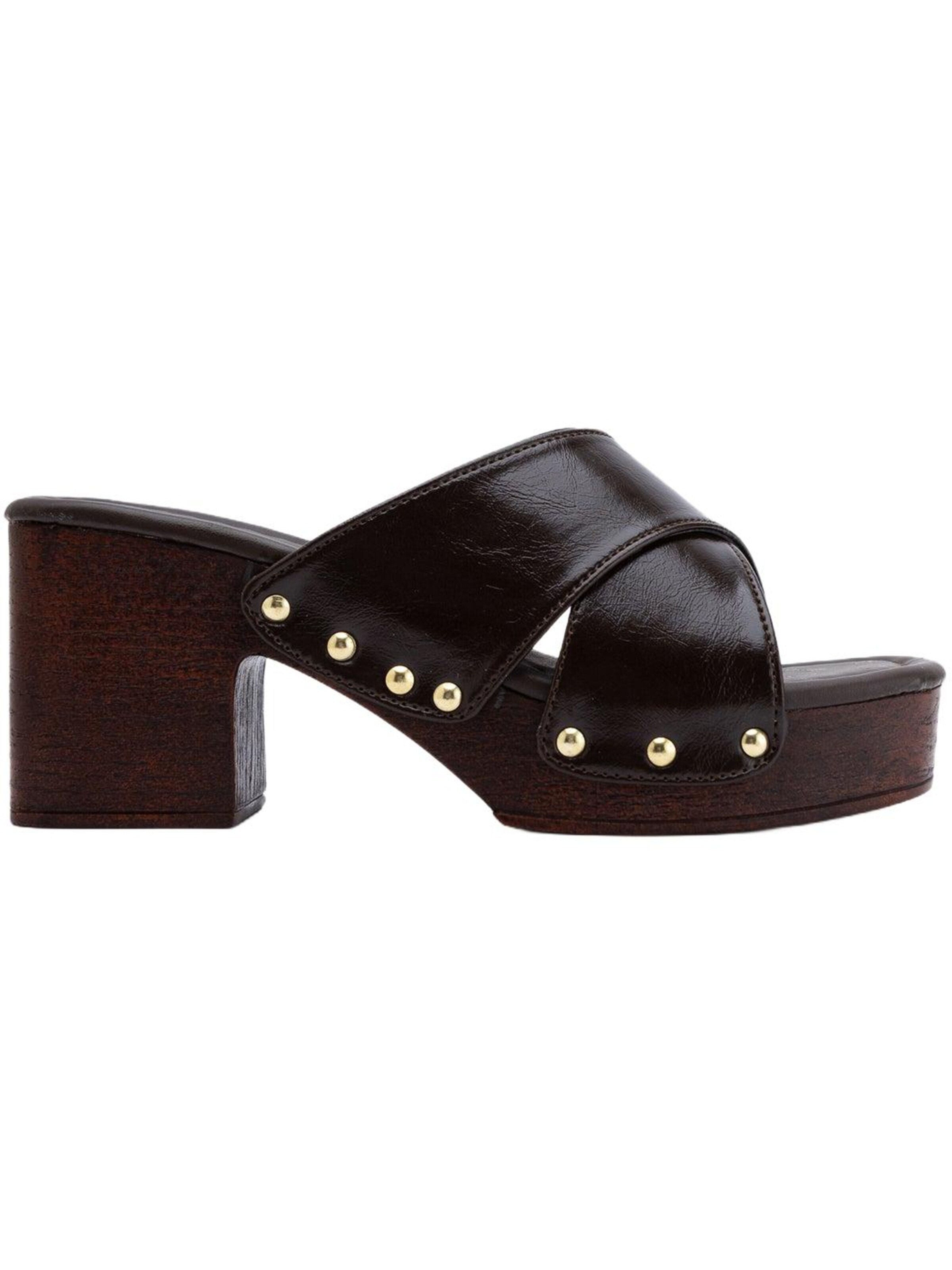 Limoya Mules 'Jamela' in Brown