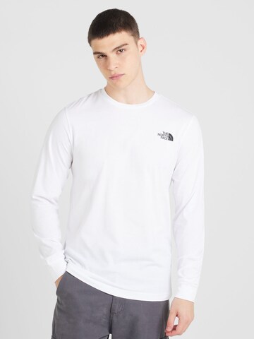 THE NORTH FACE - Camiseta 'EASY' en blanco: frente