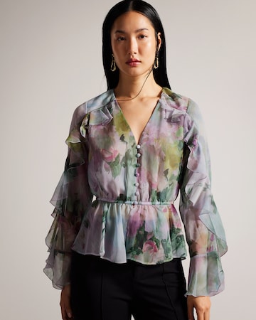 Ted Baker Blouse 'Sunnieh' in Mixed colors: front