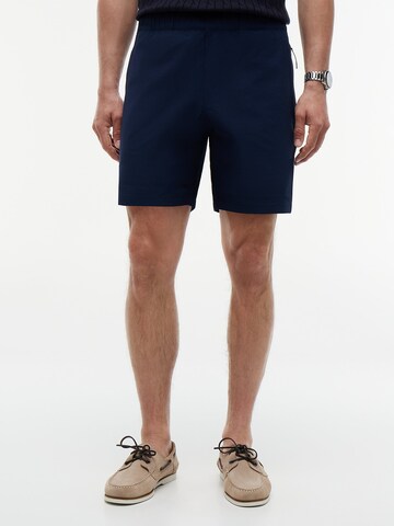 Regular Pantalon 'Dover Performance' TOMMY HILFIGER en bleu : devant