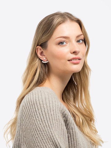 Boucles d'oreilles Heideman en argent : devant