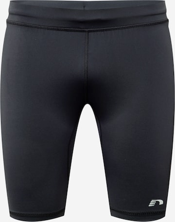 Skinny Pantalon de sport Newline en noir : devant