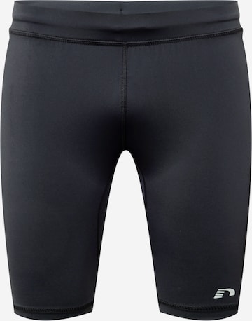 Newline Skinny Sportbroek in Zwart: voorkant