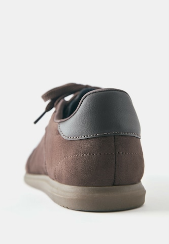 Baskets basses Pull&Bear en marron