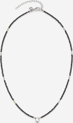 LEONARDO Necklace in Black: front