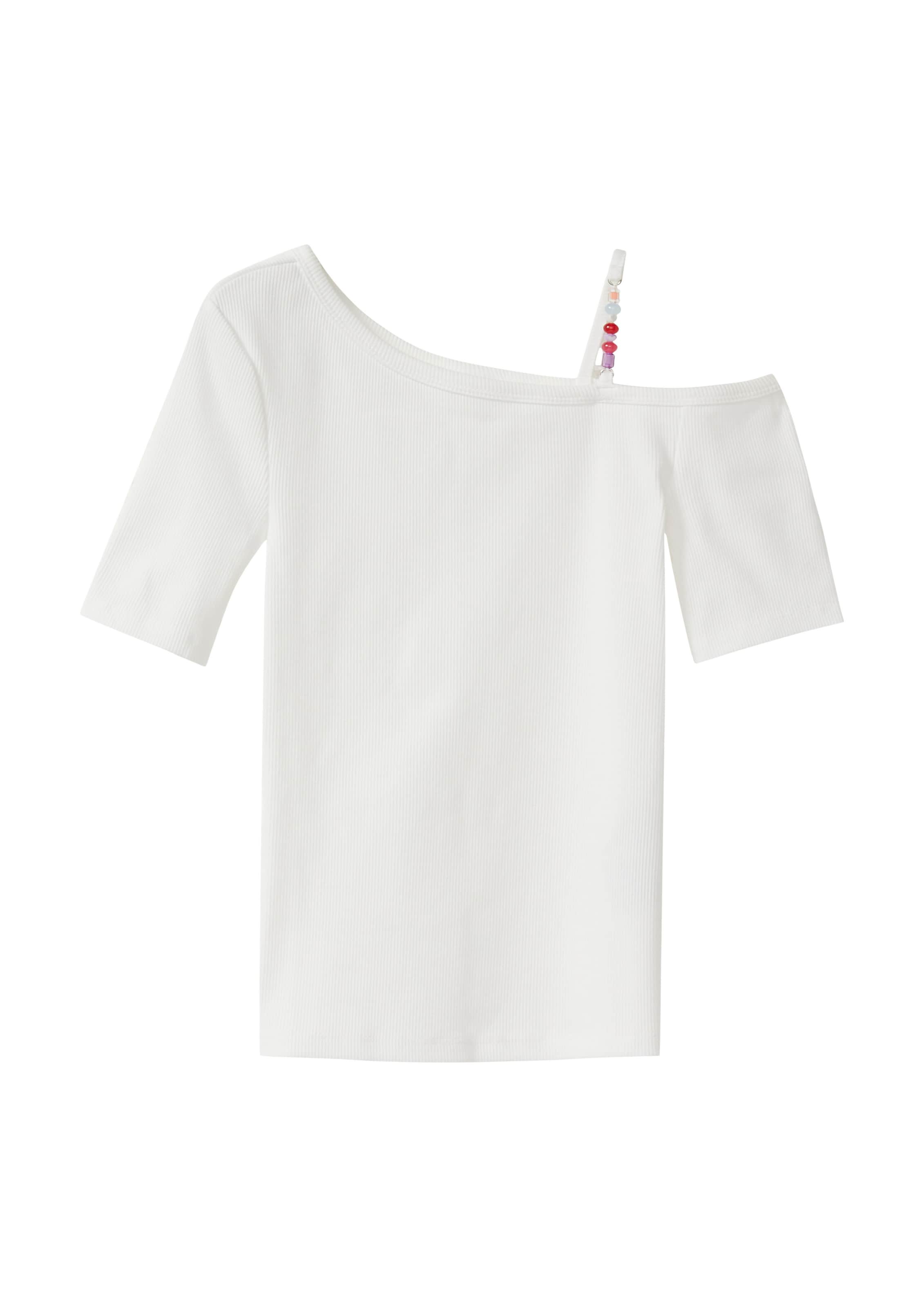 s.Oliver Shirt in Wit: voorkant