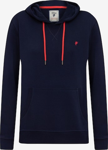 Sweat-shirt 'Brooke' DENIM CULTURE en bleu : devant