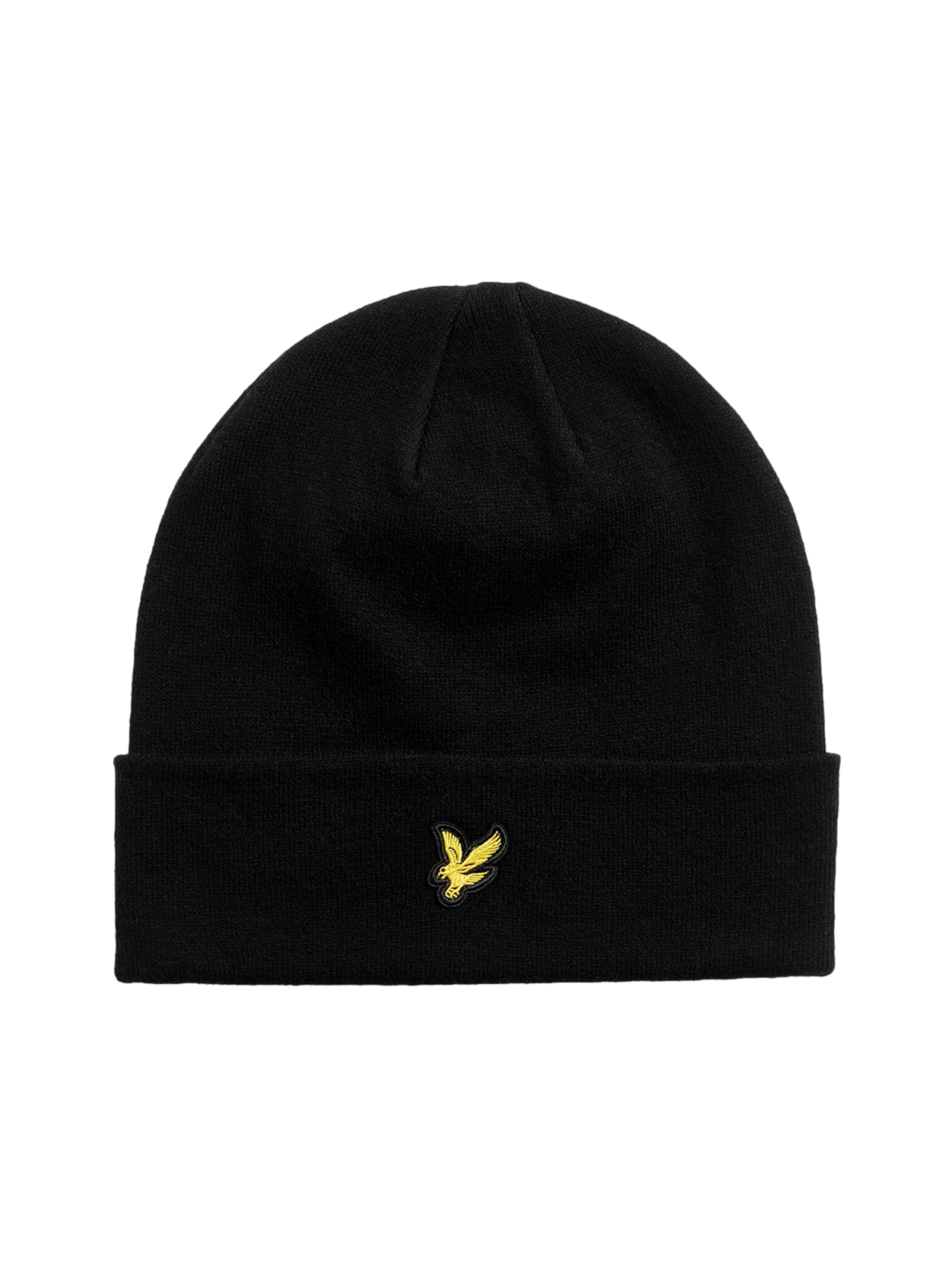 Lyle & Scott Beanie in Black: front