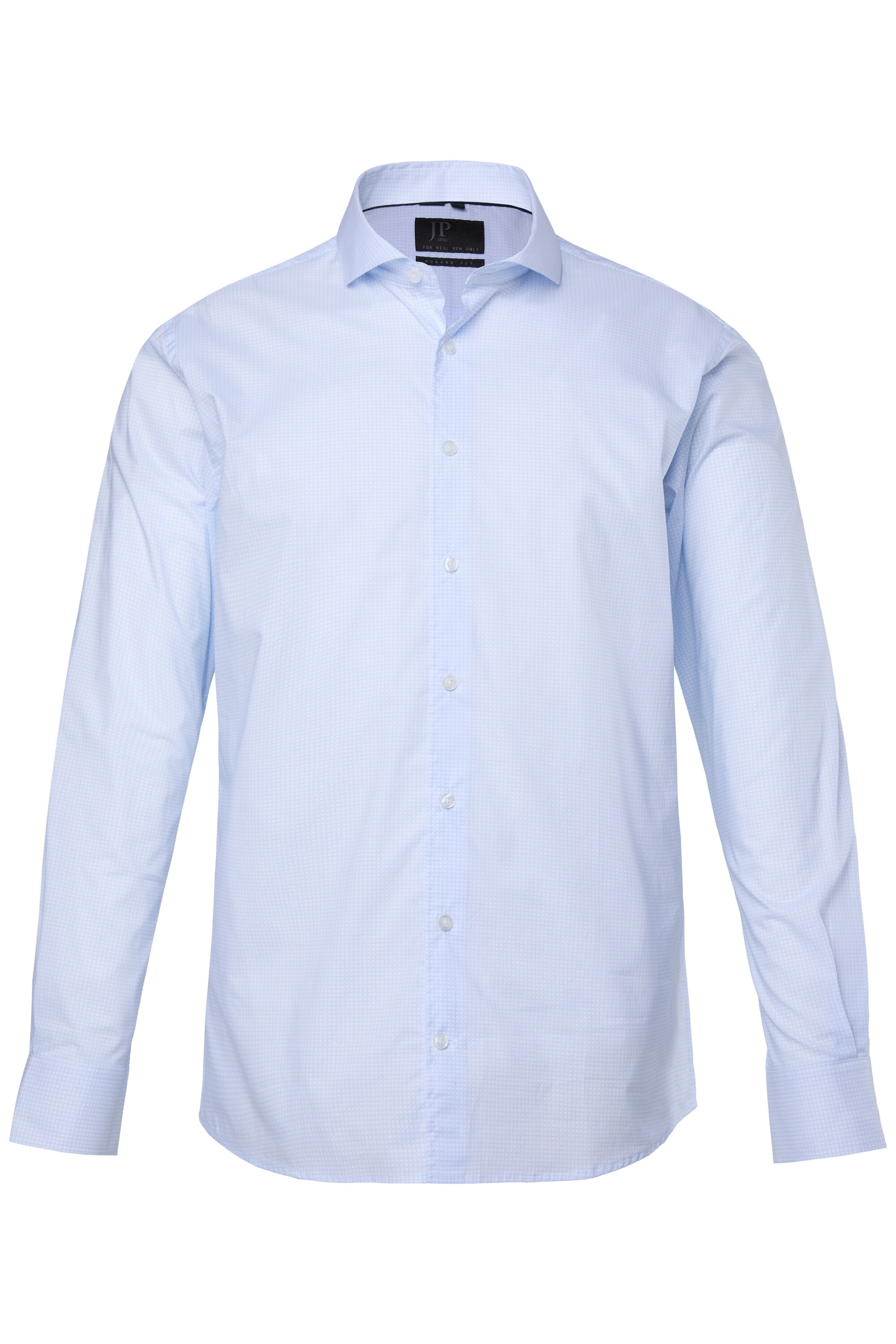 JP1880 Regular fit Button Up Shirt in Blue: front