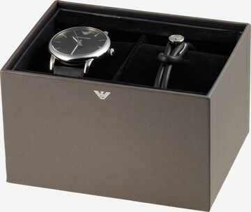 Emporio Armani Uhr mit Armband in Silber