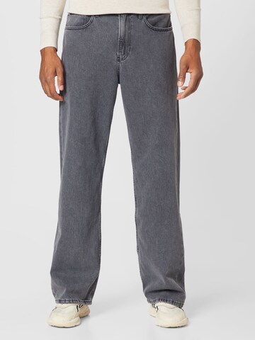 Calvin Klein Jeans Wide leg Jeans in Grey: front