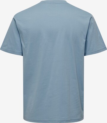 Only & Sons T-Shirt 'Max' in Blau