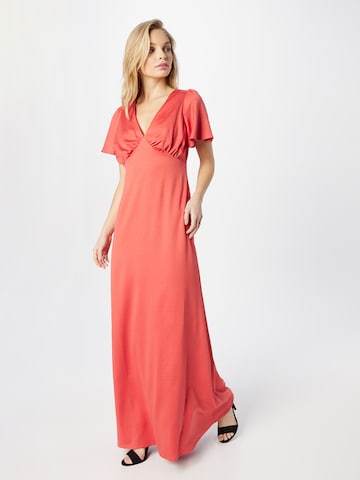 Maya Deluxe Evening Dress in Red