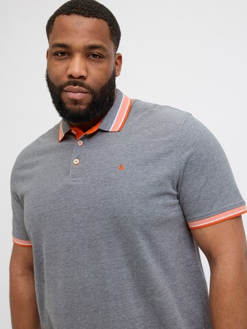 Jack & Jones Plus Majica 'JJEPAULOS' | modra barva