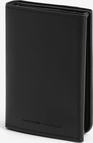 Porte-monnaies Moneyhold en noir : devant