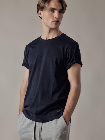 Maglietta 'Girocollo' di OWN Off With Nature in blu: frontale