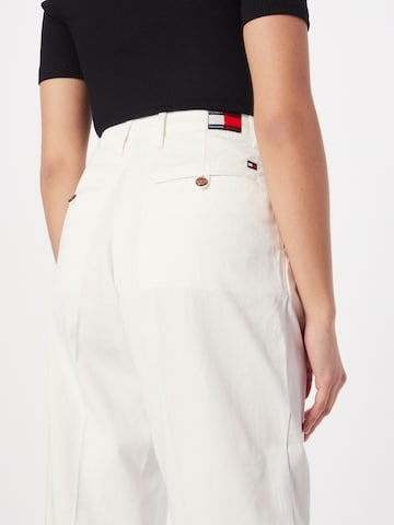 TOMMY HILFIGER Regular Pleat-Front Pants in White