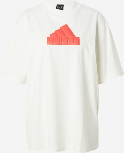 ADIDAS SPORTSWEAR T-shirt fonctionnel 'Future Icons Badge Of Sport' en orange foncé / blanc, Vue avec produit